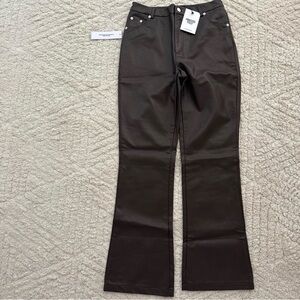 Princess Polly Brown Boot Cut Pants